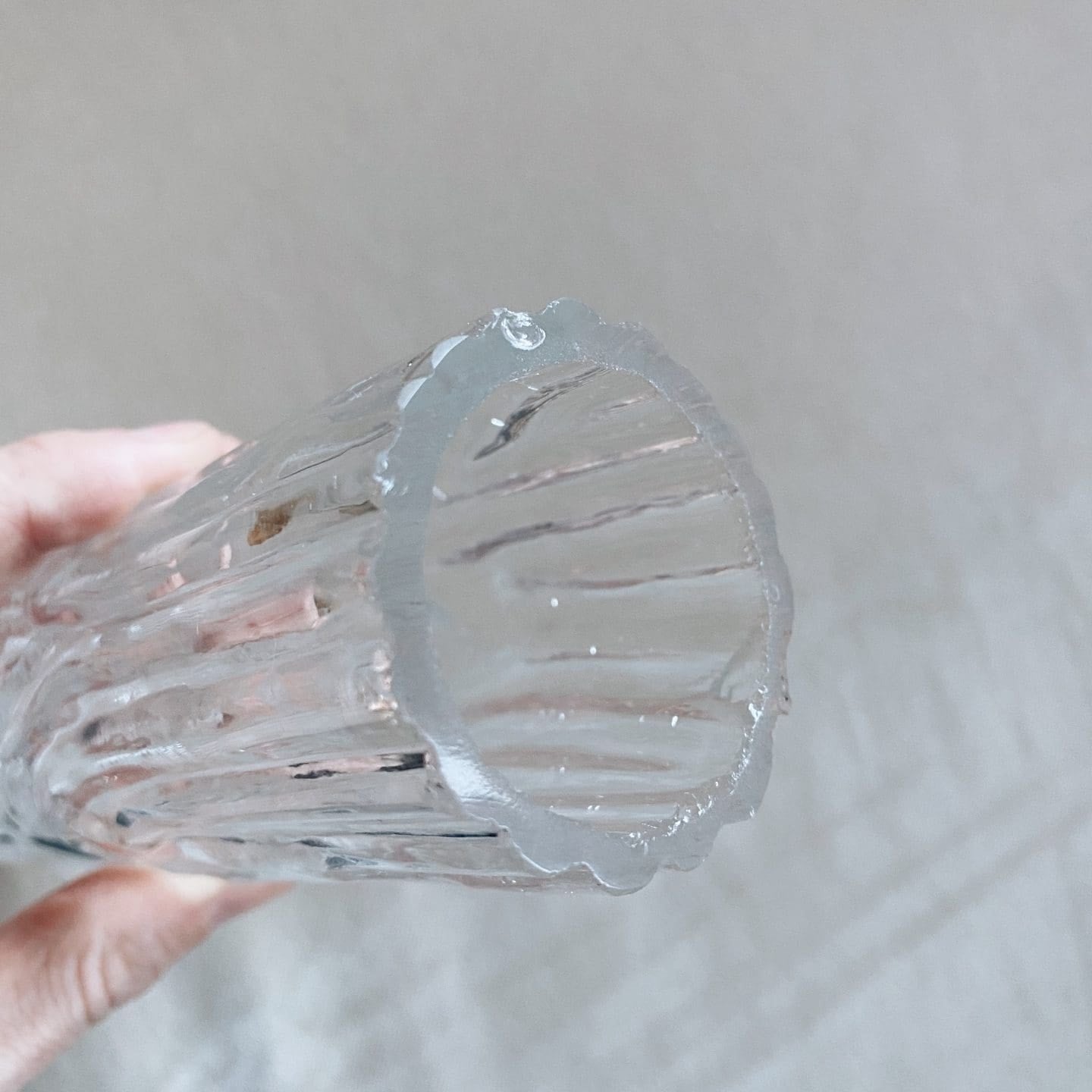 Vintage – Murano chandelier for Venini – 1970 – Transparent - Blushlighting