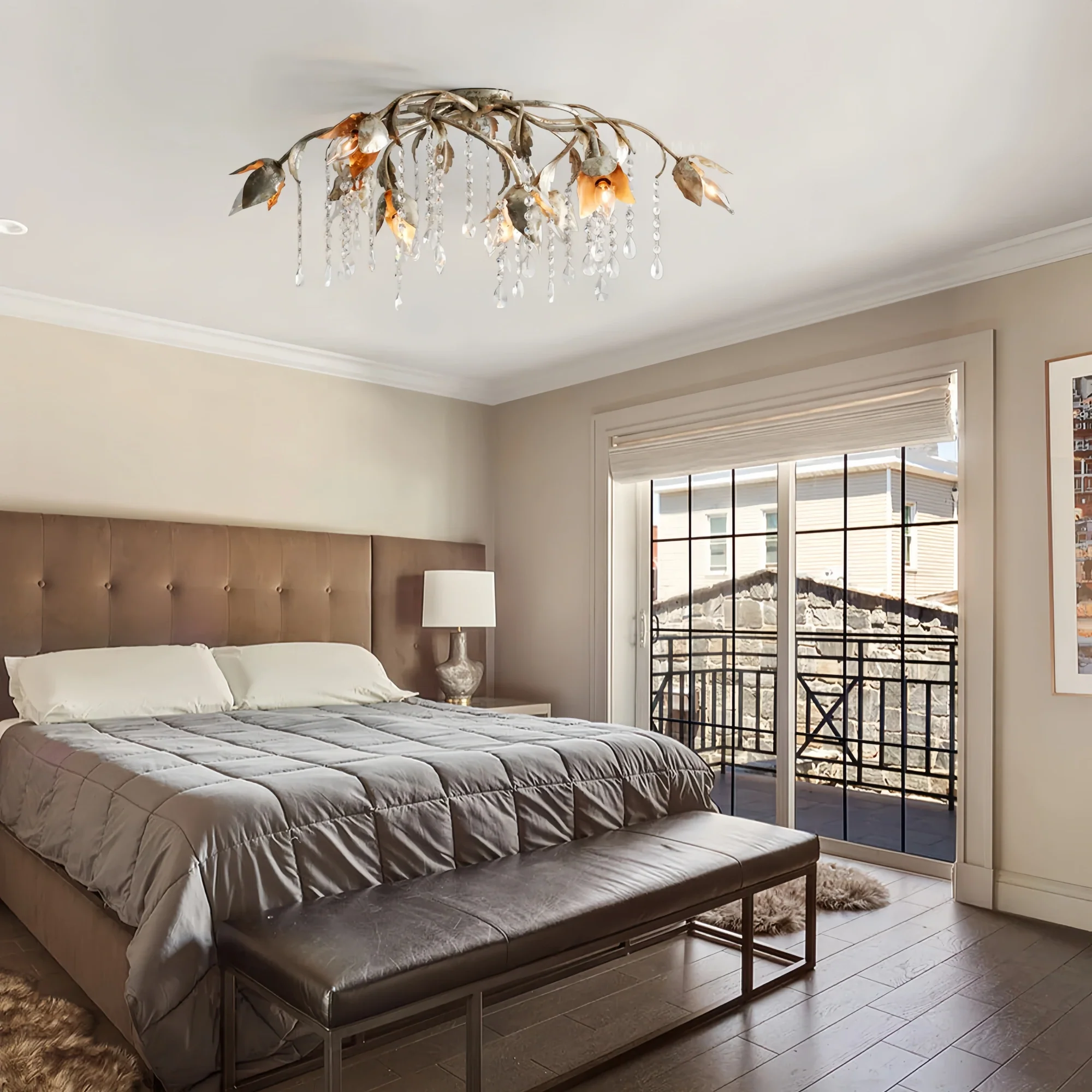 Viticcia Flushmount 24''32''-Lighting-Blushlighting