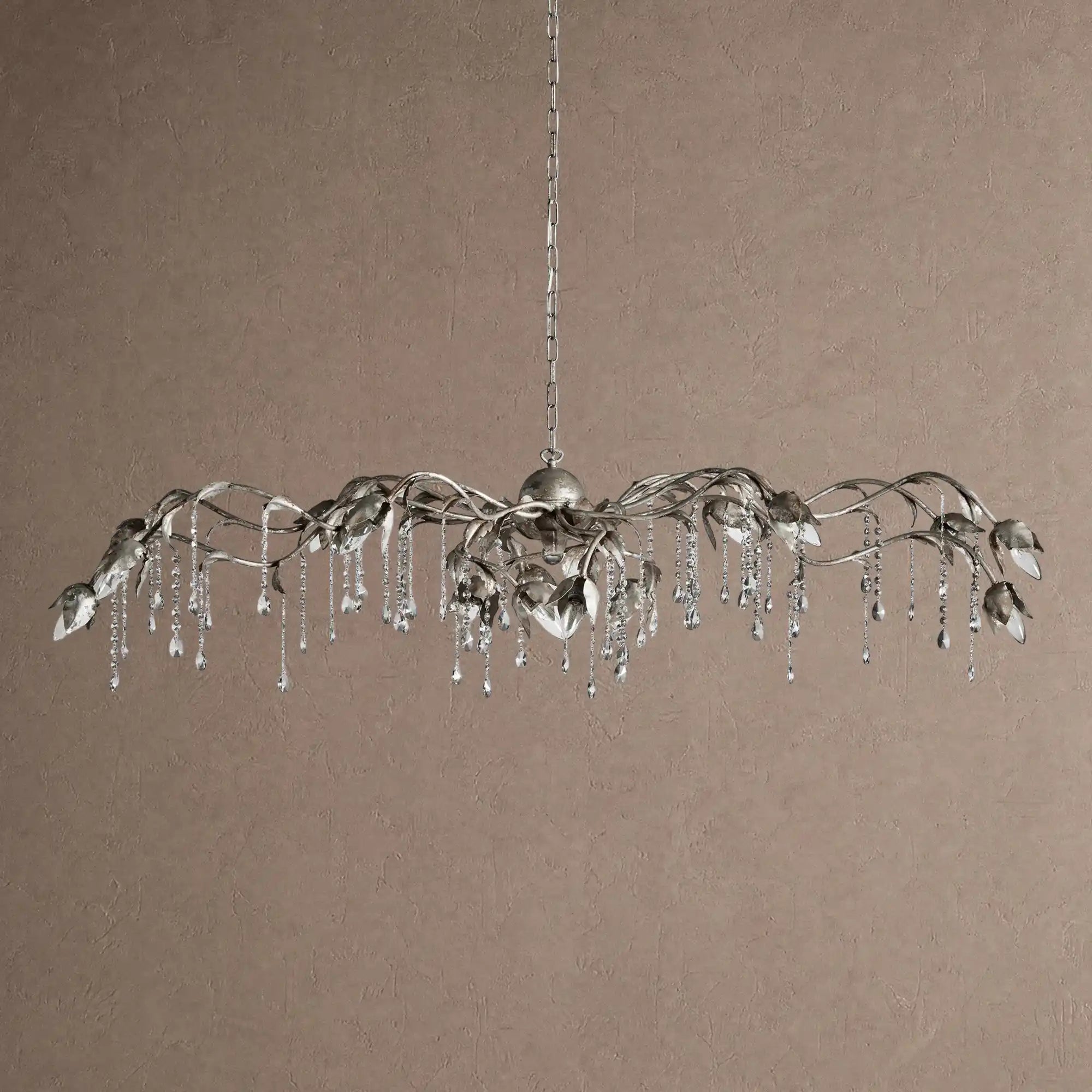 Viticcia Rectangular Chandelier 52" 61" 71" - 61"Blushlighting