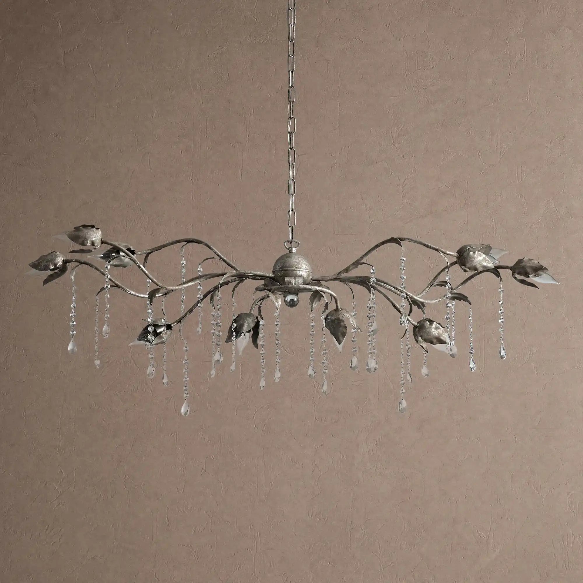Viticcia Rectangular Chandelier 52" 61" 71" - 52"Blushlighting