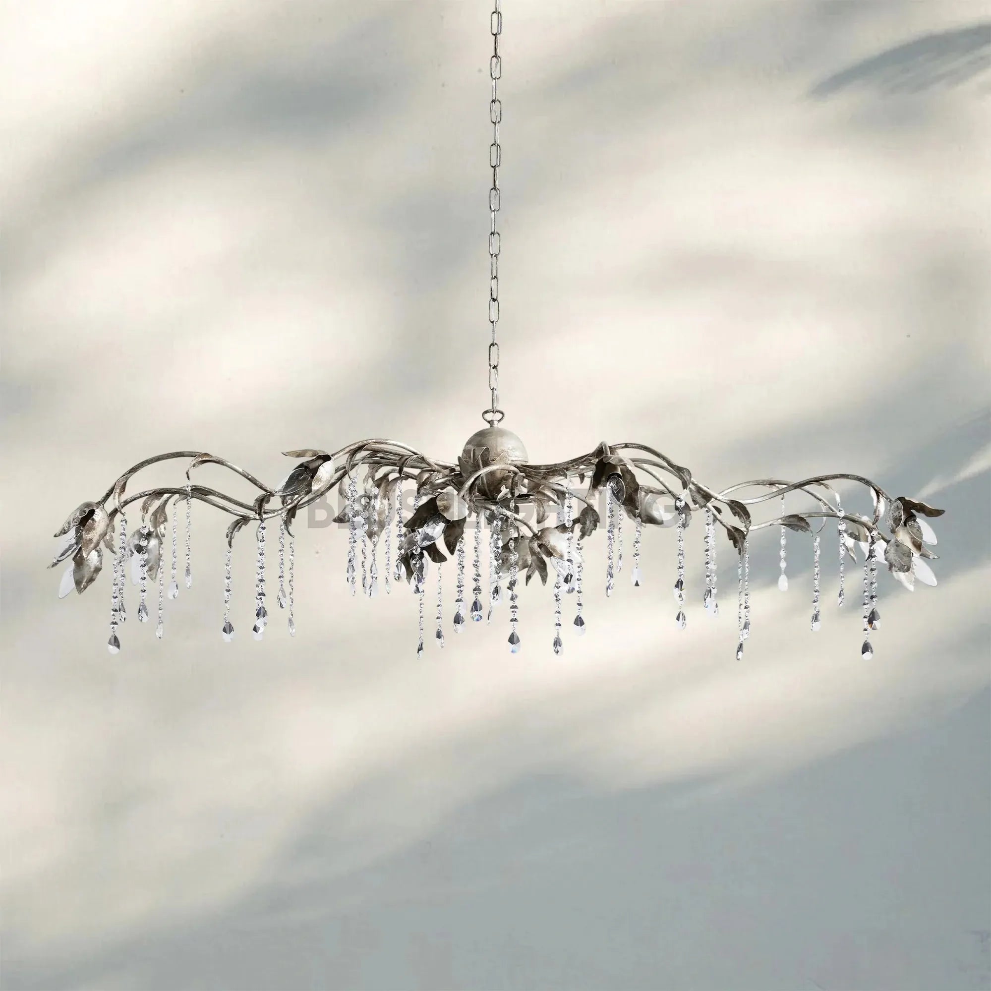 Viticcia Rectangular Chandelier 52" 61" 71" - 71"Blushlighting