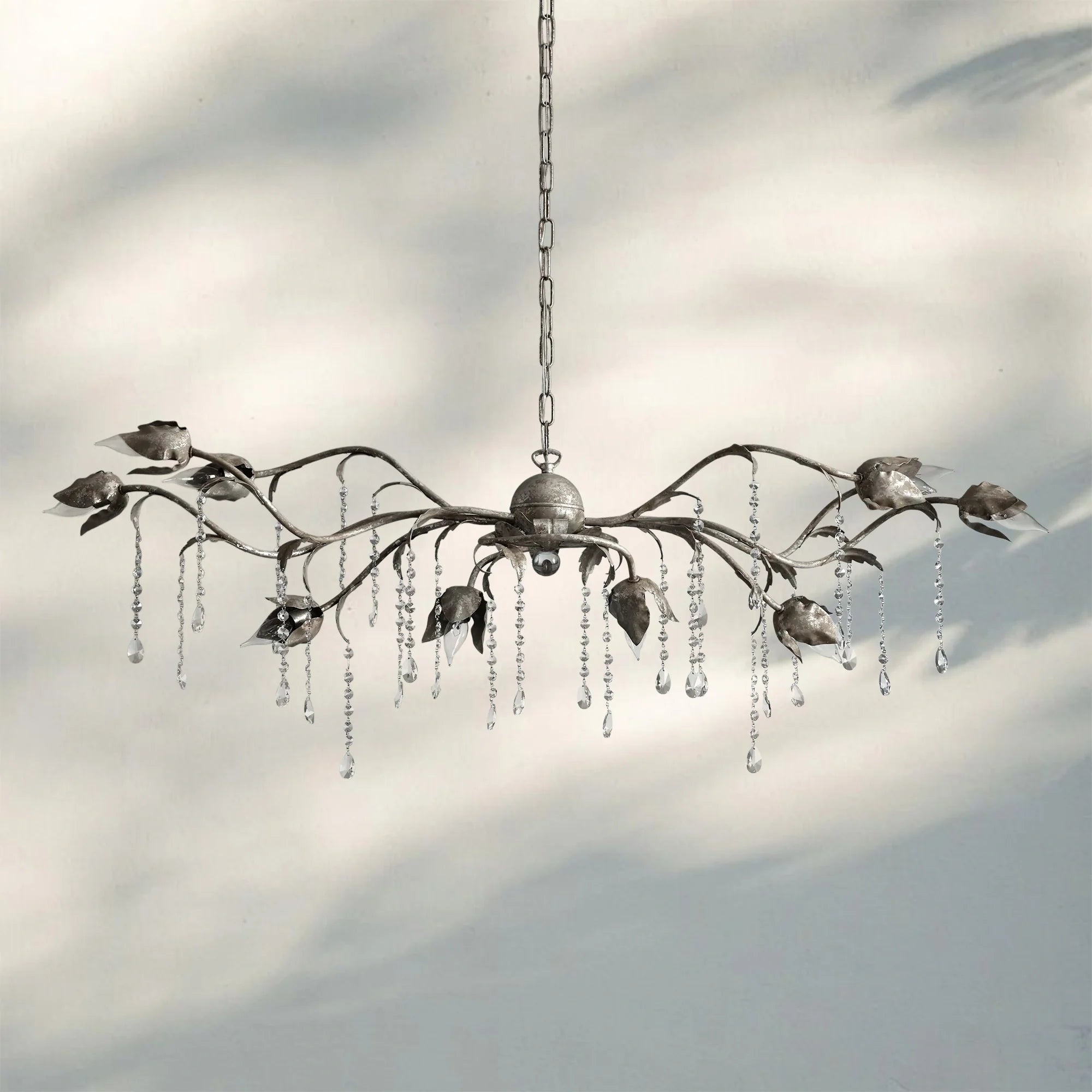 Viticcia Rectangular Chandelier 52" 61" 71" - 52"Blushlighting