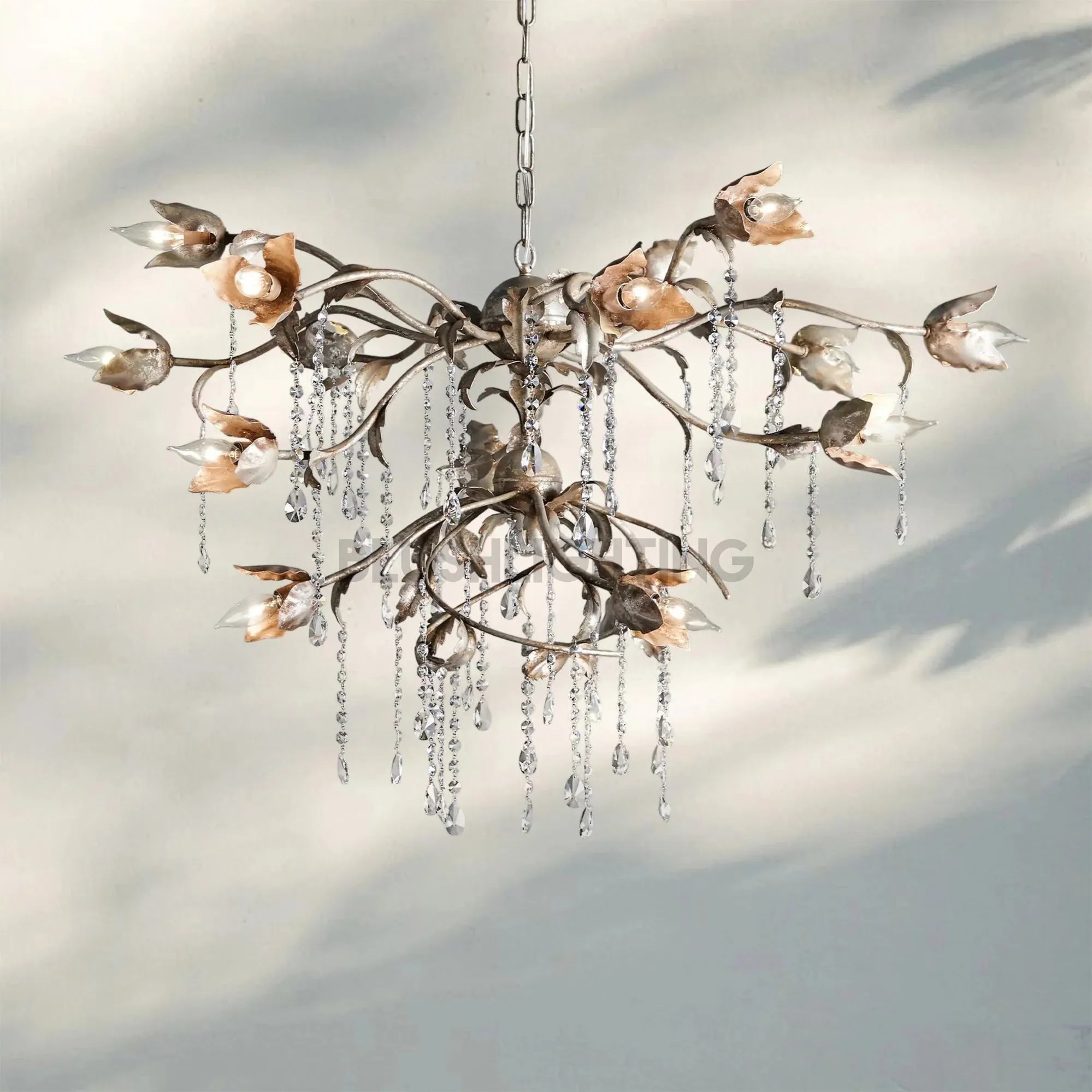 Viticcia Round Chandelier - Blushlighting