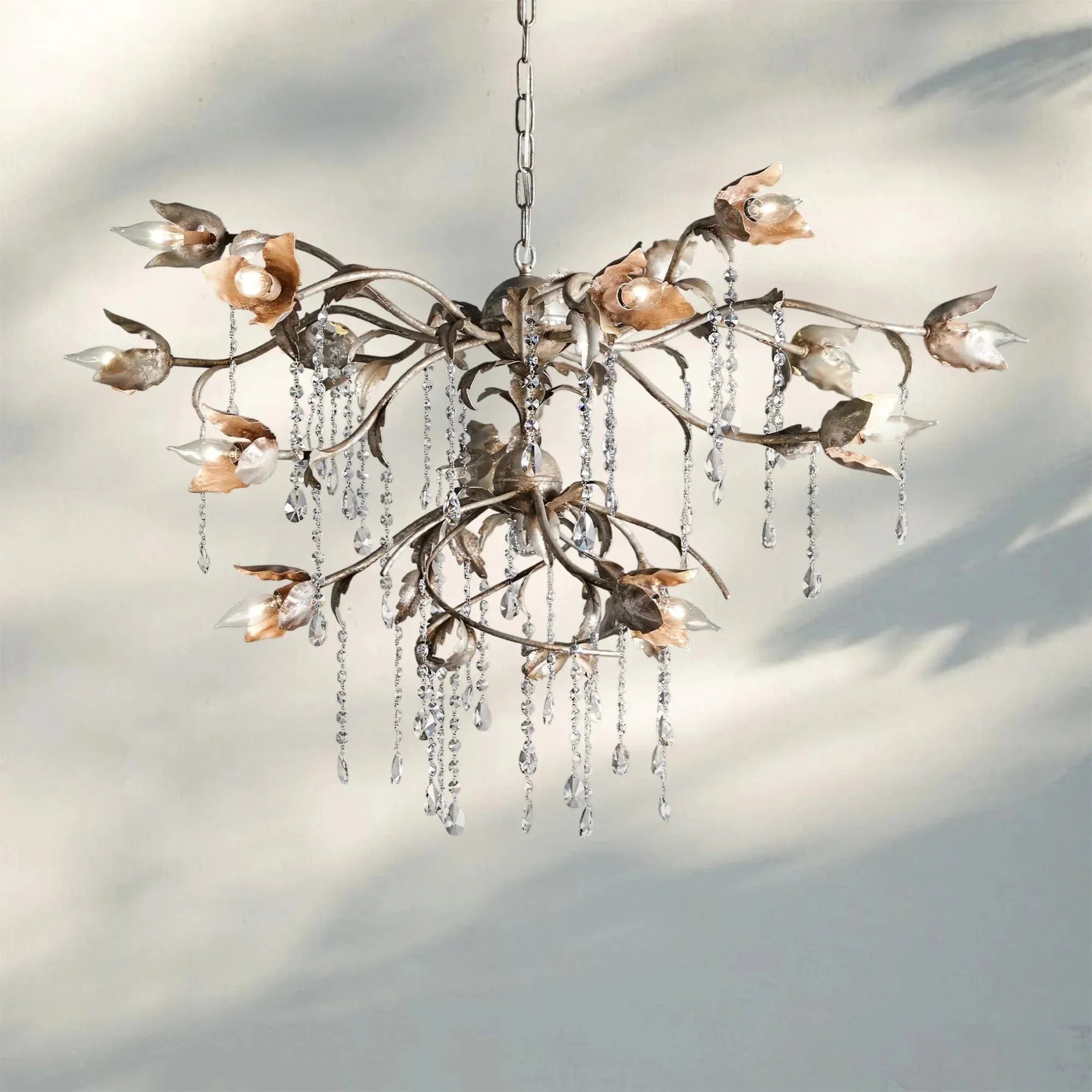Viticcia Round Chandelier - Blushlighting