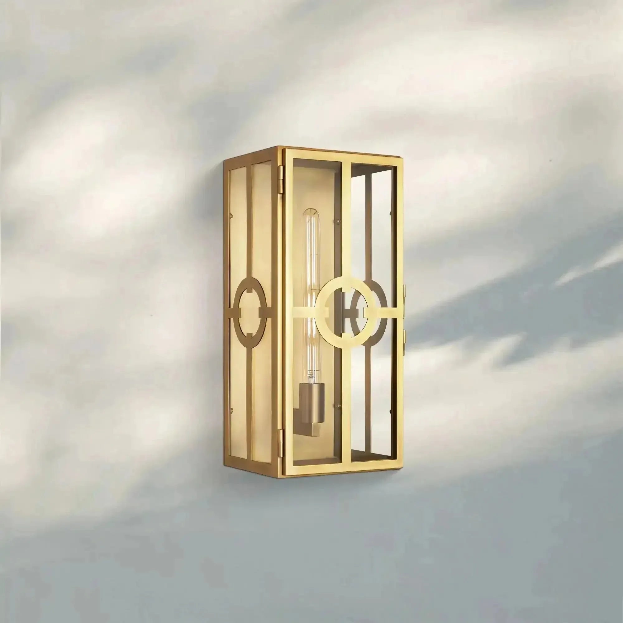 Westerley Outdoor Sconce 19''22'' - 22"BrassBlushlighting