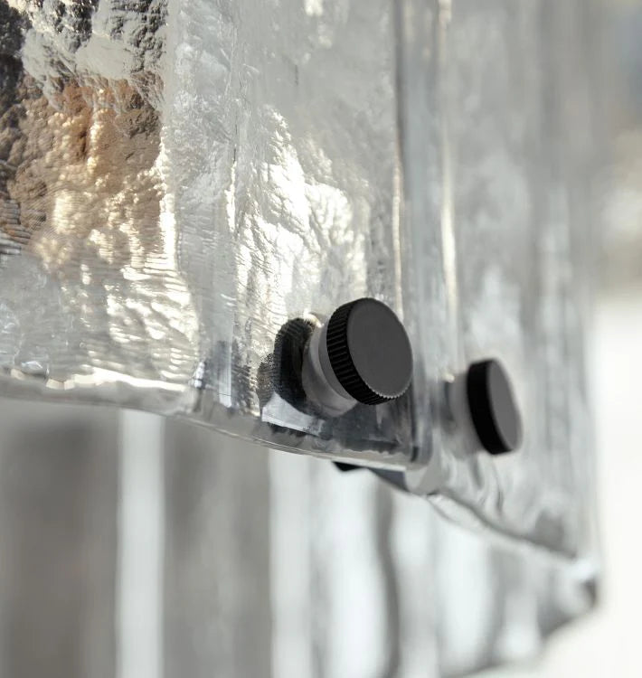 Willamette Glass Round Chandelier 2-Tier 32''-Blushlighting