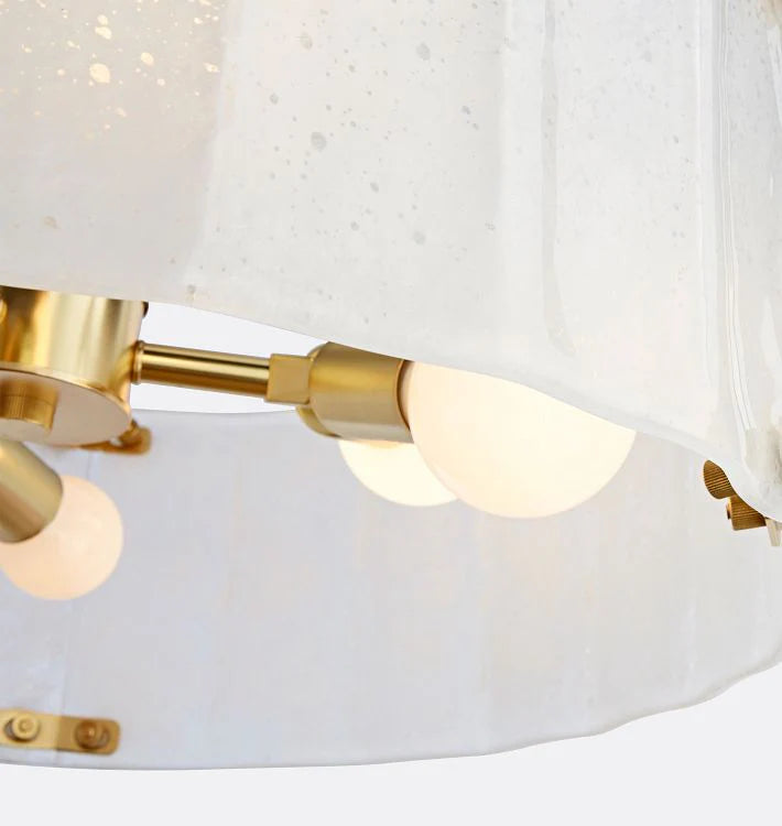 Willamette Glass Round Chandelier 24"-Blushlighting