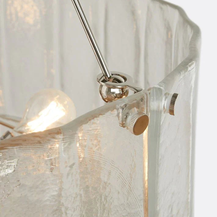 Willamette Glass Round Chandelier 32"-Blushlighting