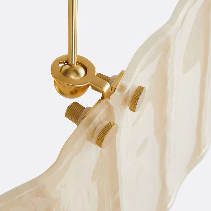 Willamette Glass Round Chandelier 48''-Blushlighting