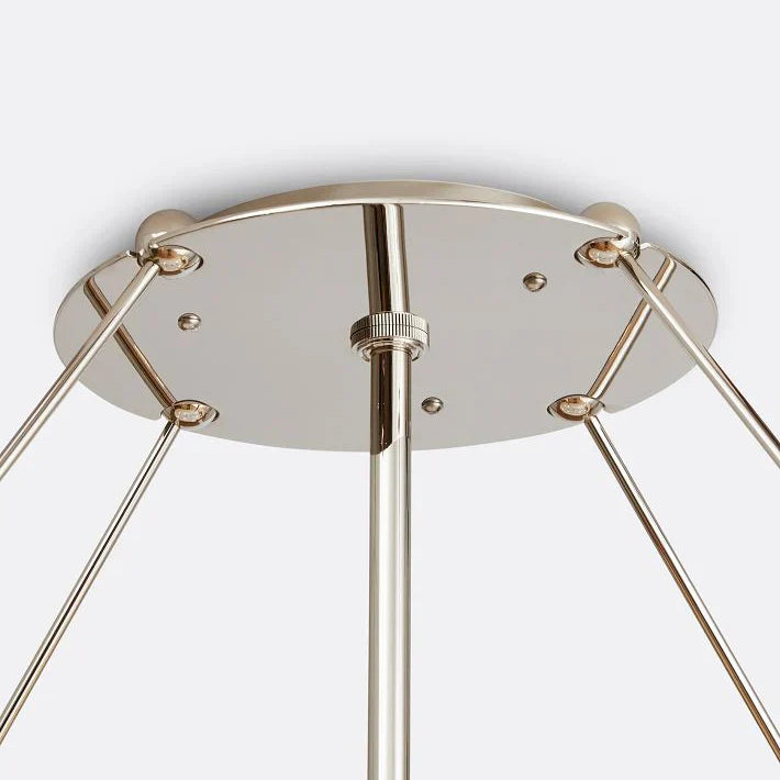 Willamette Glass Round Chandelier 48''-Blushlighting