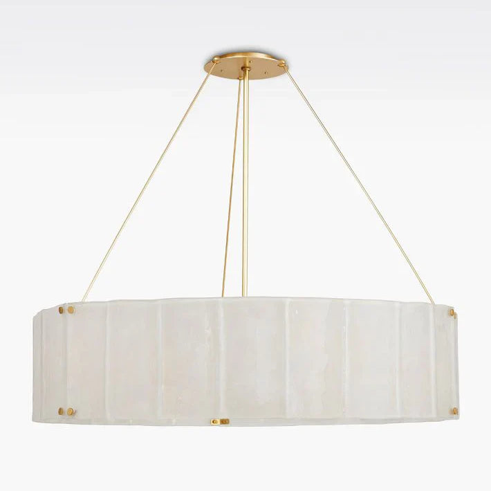 Willamette Glass Round Chandelier 48''-Blushlighting