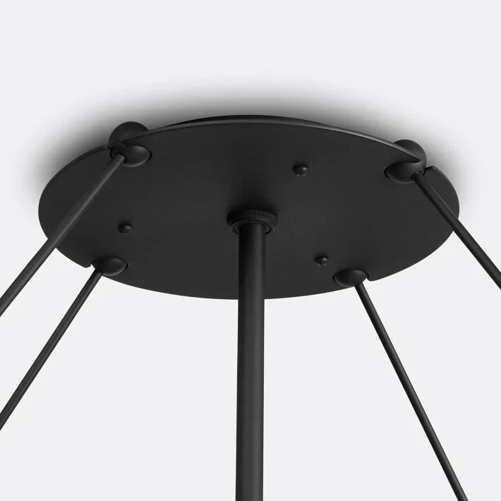 Willamette Glass Round Chandelier 48''-Blushlighting