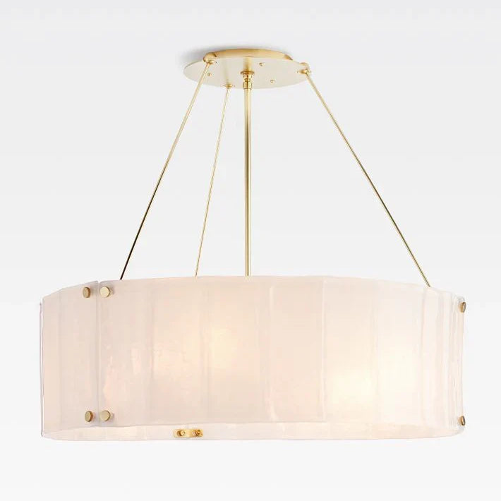Willamette Glass Round Chandelier 48''-Blushlighting