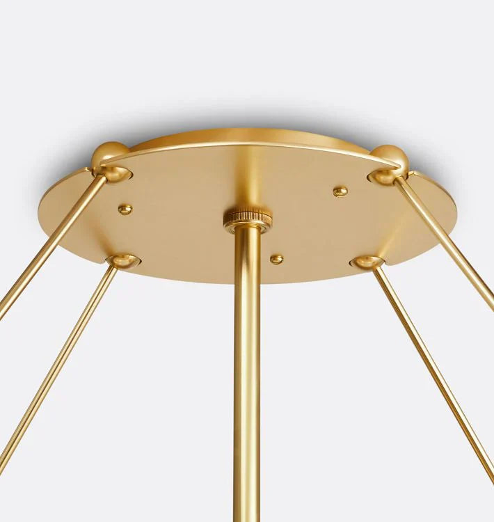 Willamette Glass Round Chandelier 48''-Blushlighting