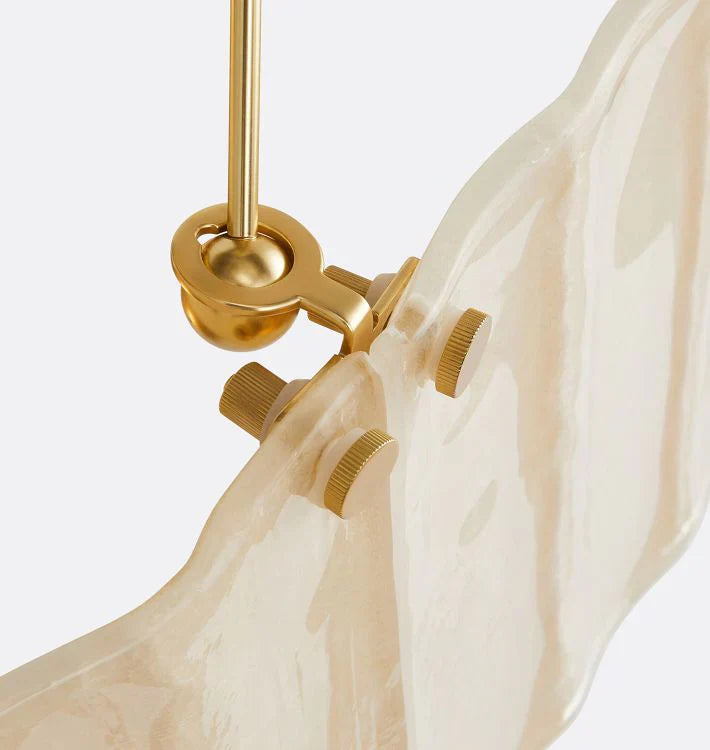 Willamette Glass Round Chandelier 48''-Blushlighting