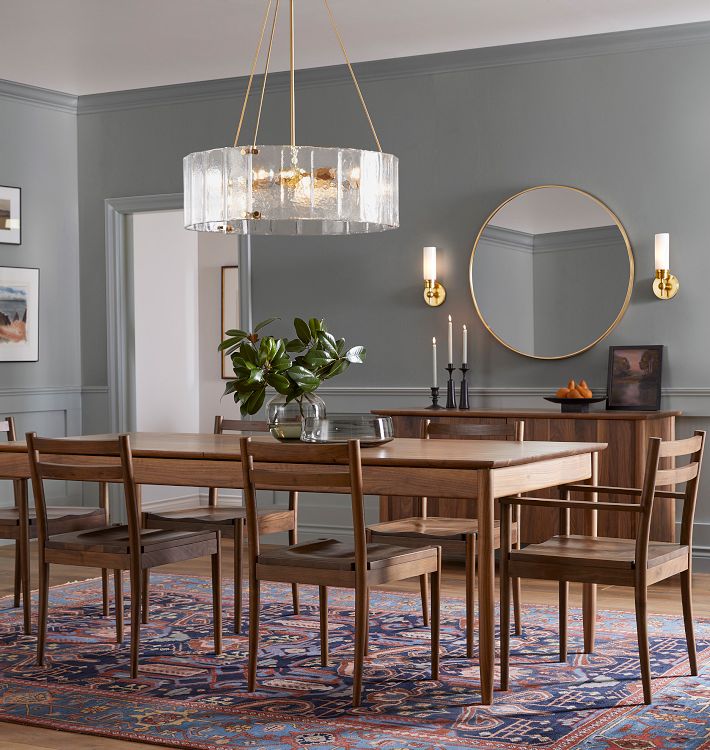 Willamette Glass Round Chandelier 48''-Brass-Clear-Blushlighting