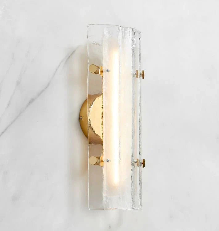 Willamette Glass Wall Sconce 16" - Blushlighting