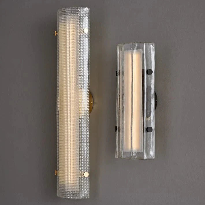 Willamette Glass Wall Sconce 28" - Blushlighting