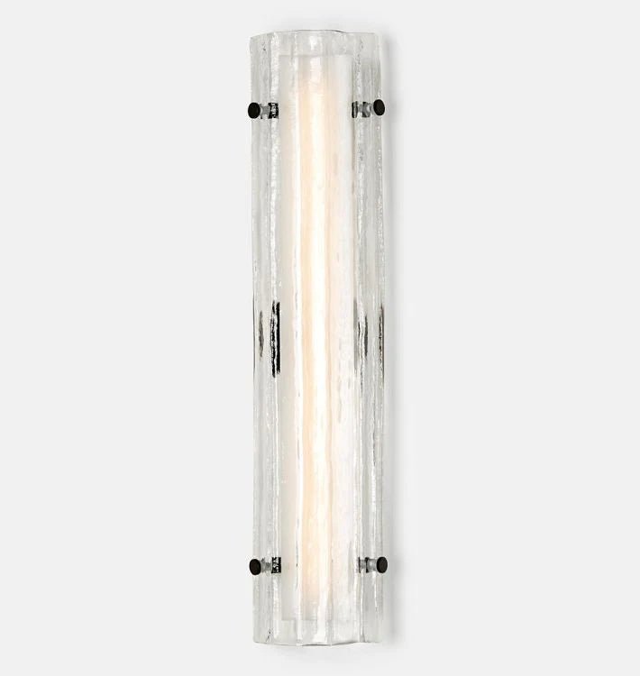 Willamette Glass Wall Sconce 28" - Blushlighting