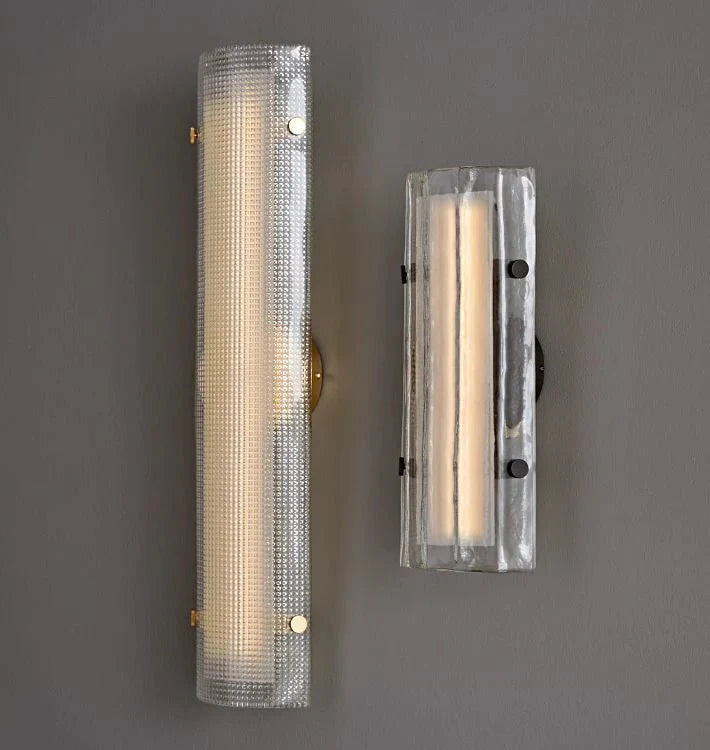 Willamette Glass Wall Sconce 28" - Blushlighting