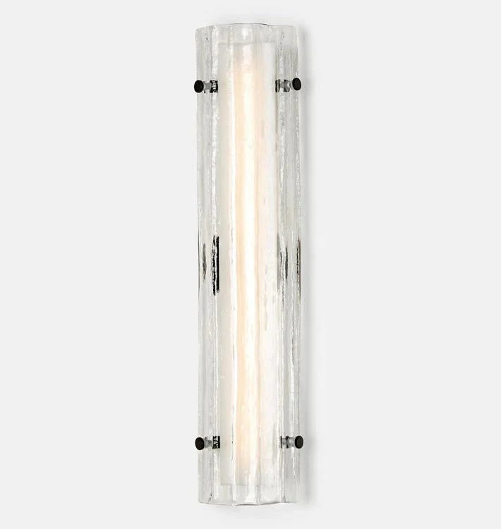 Willamette Glass Wall Sconce 28" - Blushlighting