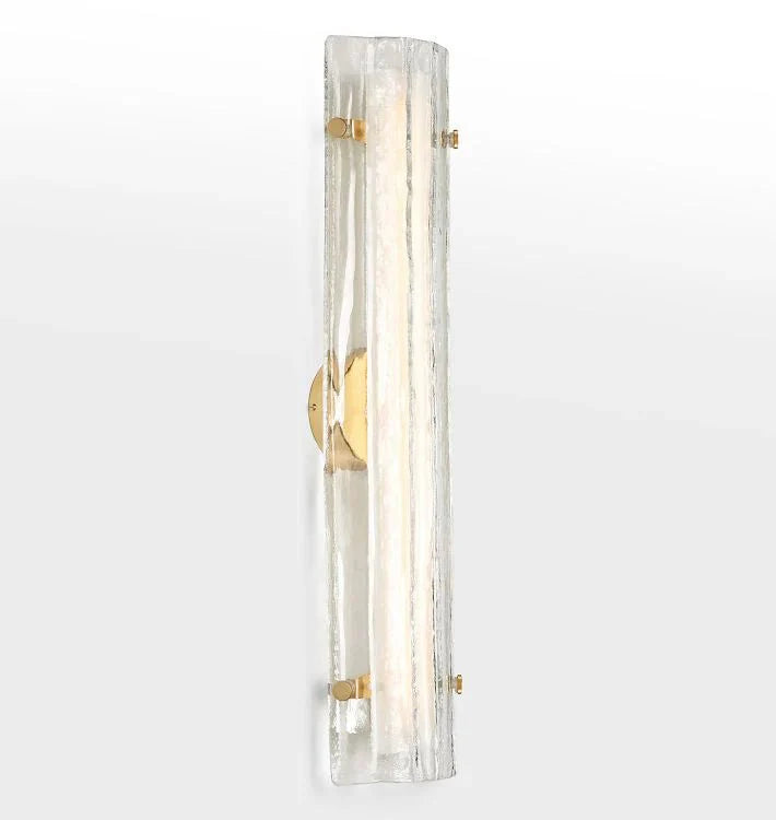 Willamette Glass Wall Sconce 28" - Blushlighting