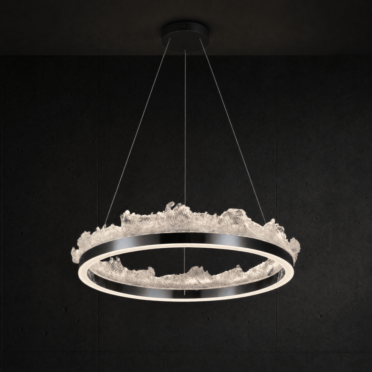 Wind & Wave Modern Sculptural Pendant Light - Blushlighting