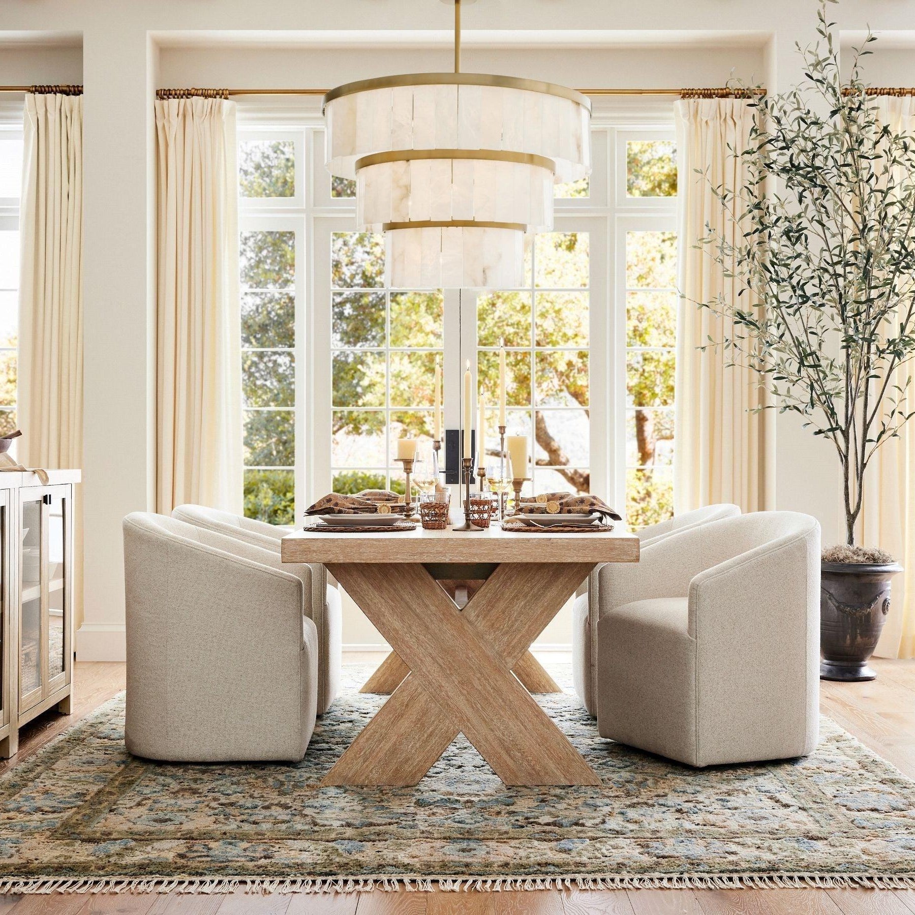 Windham Alabaster 3 Tier Chandelier-chandelier-Blushlighting