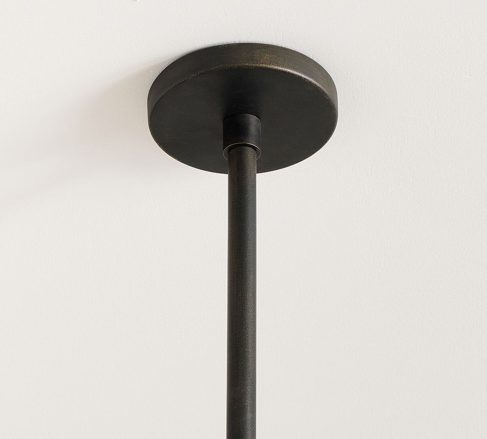 Windham Alabaster Linear Chandelier (49") - BronzeBlushlighting