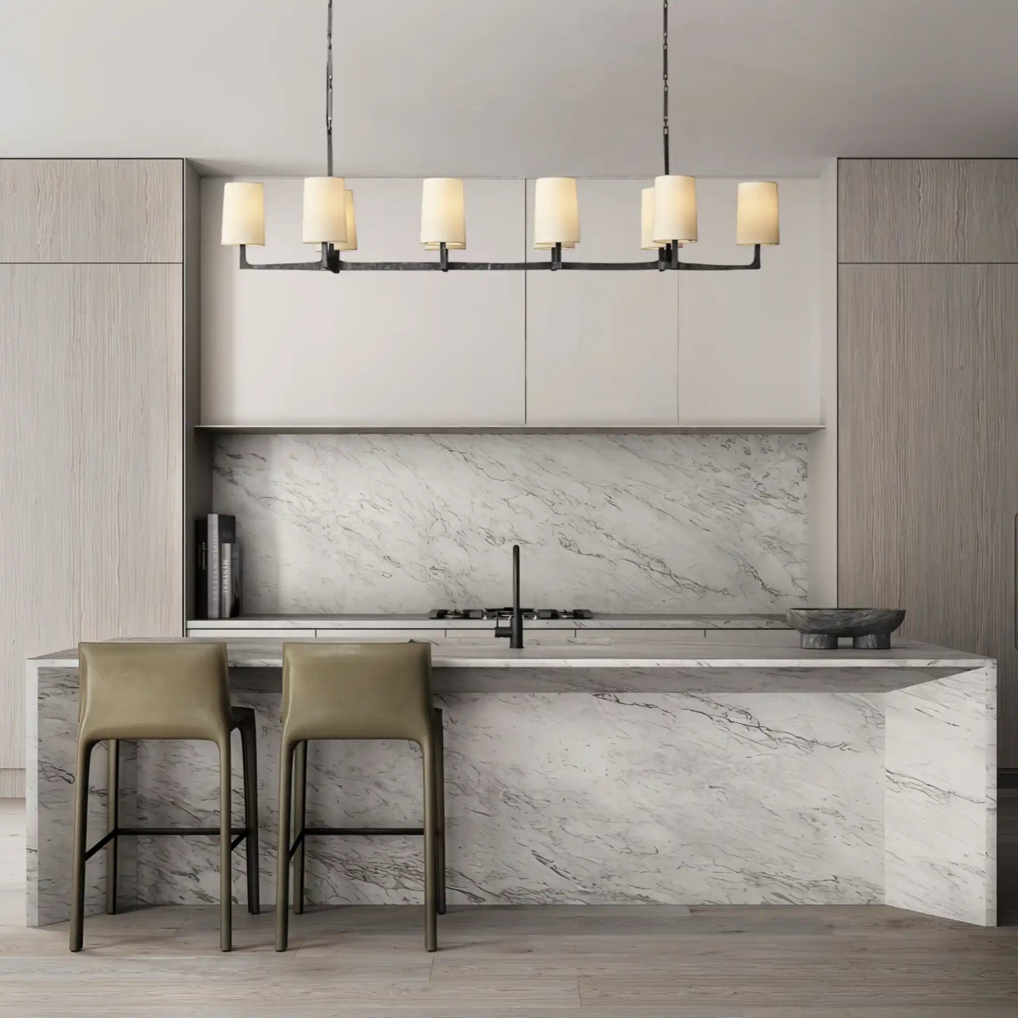 Wrighy Linear Chandelier 54'' 72'' - Blushlighting