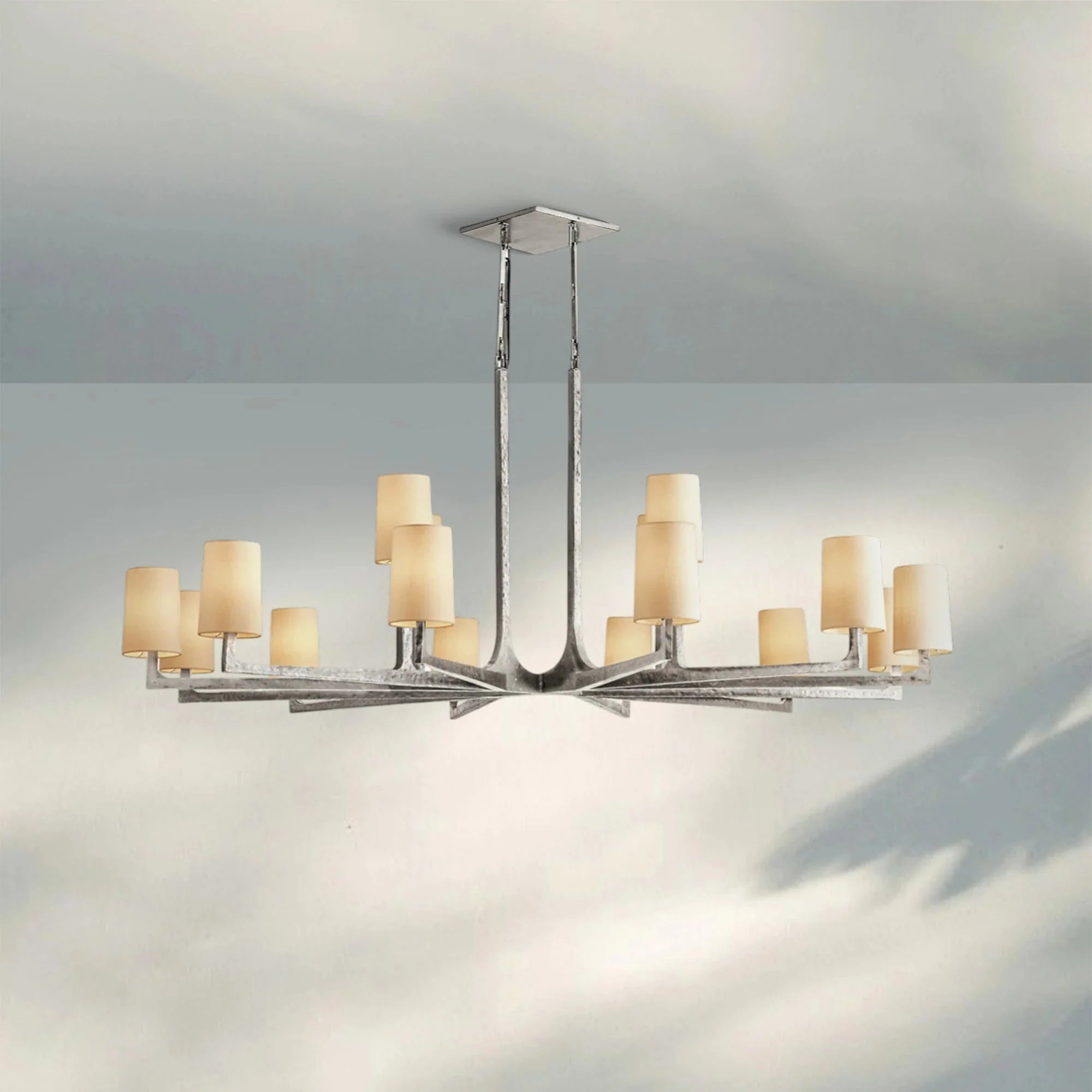 Wrighy Round Chandelier 36'' 48'' 60'' - Blushlighting