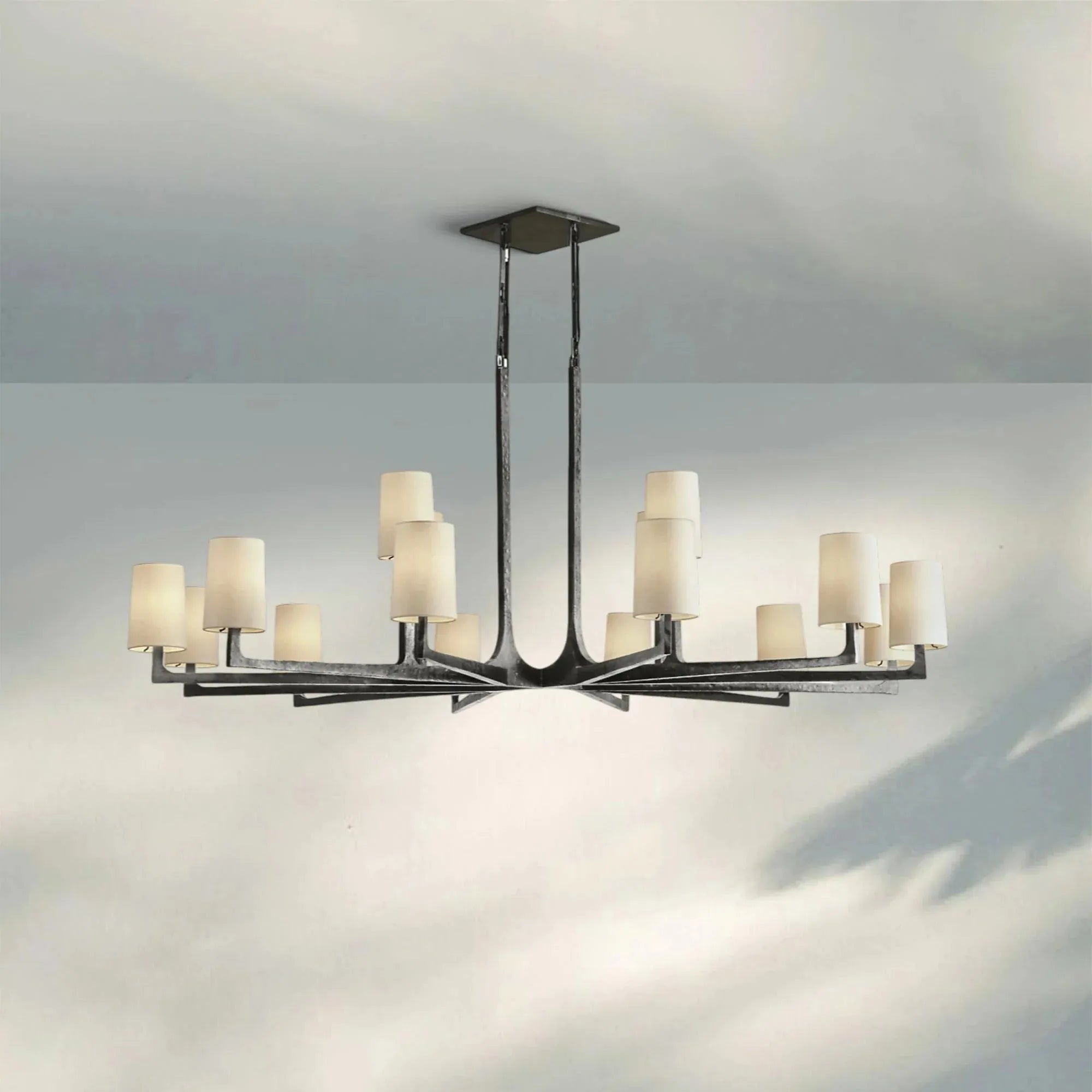 Wrighy Round Chandelier 36'' 48'' 60'' - Blushlighting
