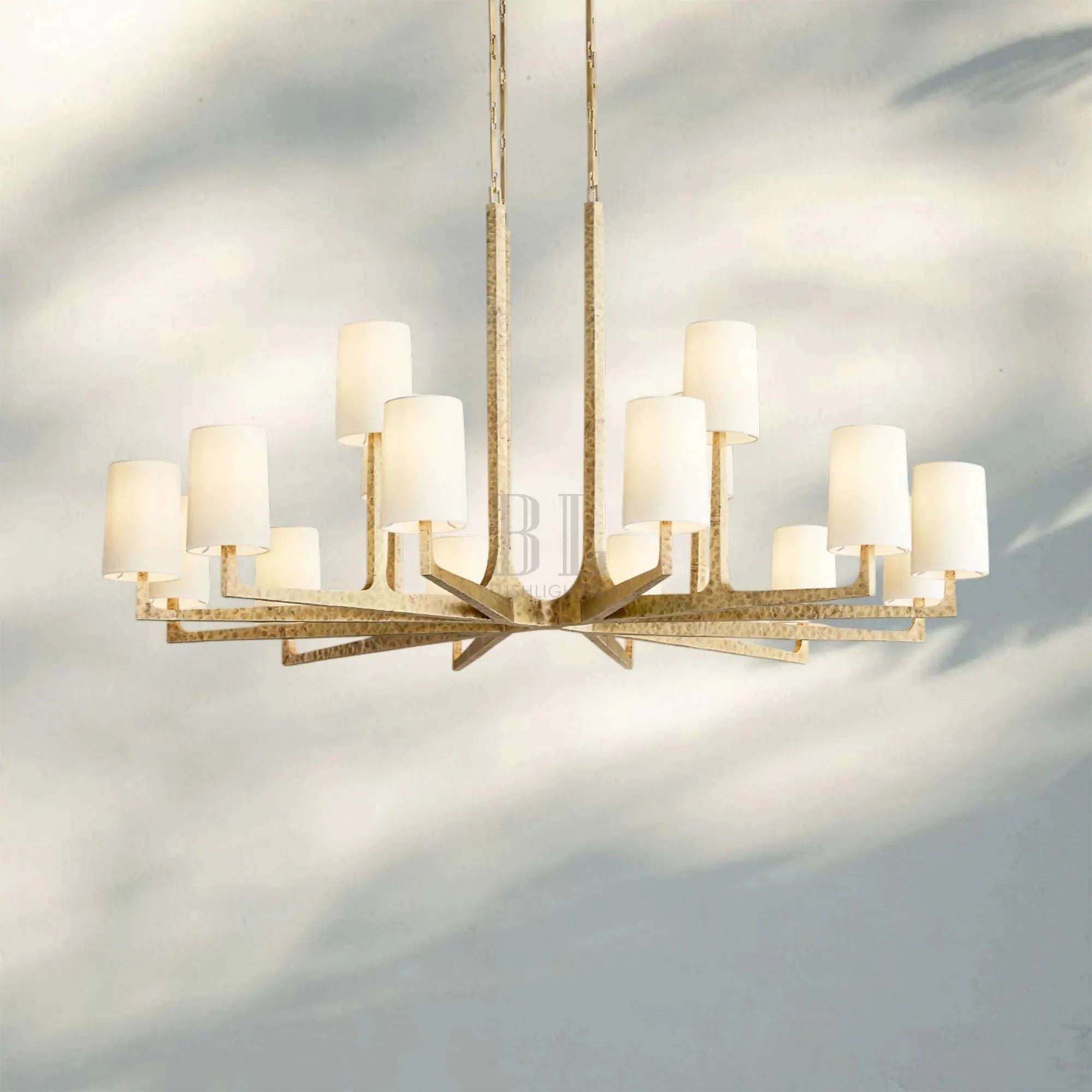 Wrighy Round Chandelier 36'' 48'' 60'' - Blushlighting