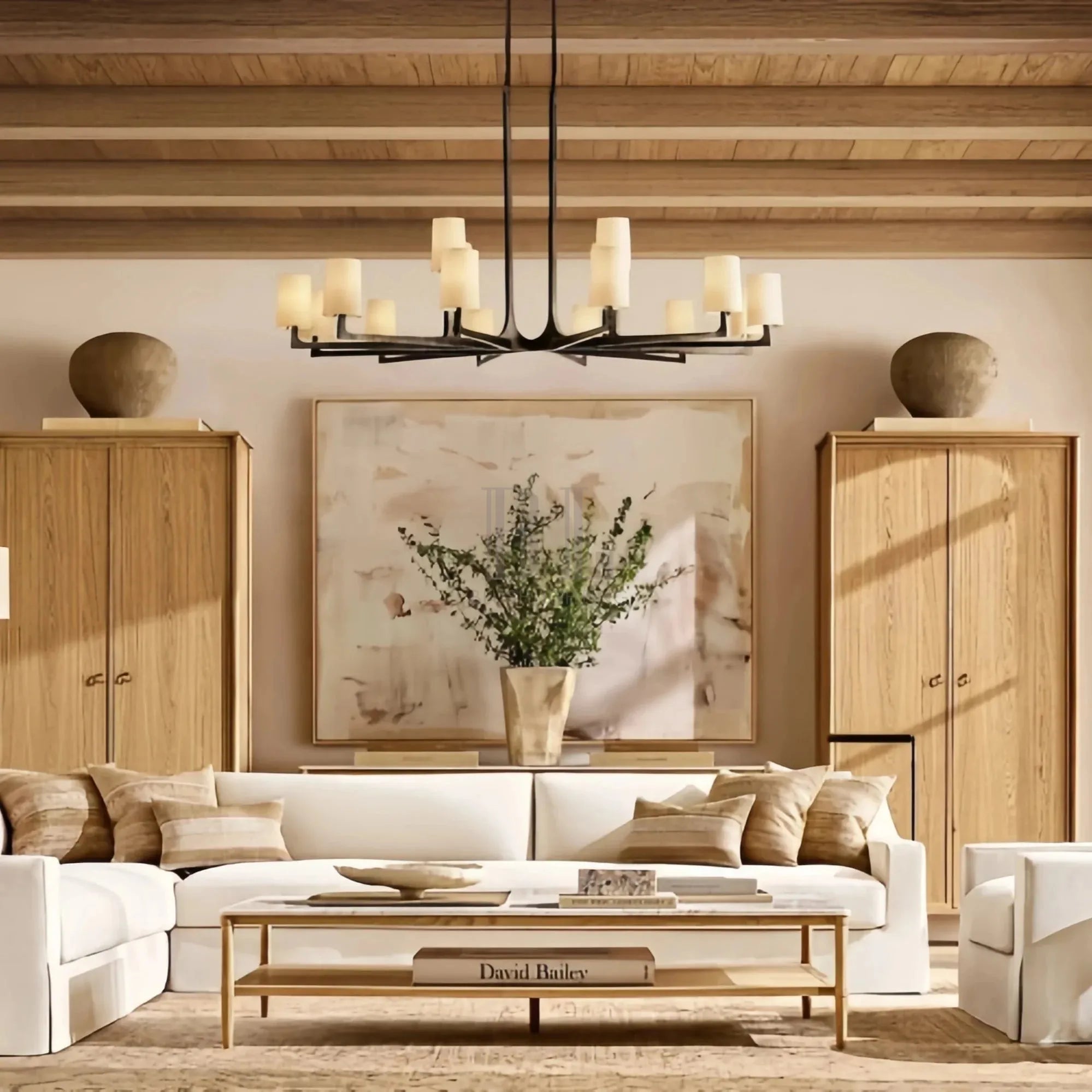 Wrighy Round Chandelier 36'' 48'' 60'' - Blushlighting