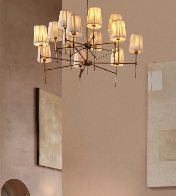 Brass Chandelier