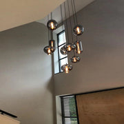 Modern Pendant Fixture light For 2 Story Foyer /Enterway /Staircase