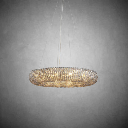 Halos Crystal Round LED Chandelier 32"41''59''72''