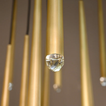 Aquitain Modern Round Chandelier 18"