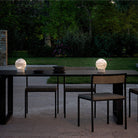 Franta Modern Round Alabaster Table Lamp, Bedside Table Lamp Chandelier Kevin Studio Inc   