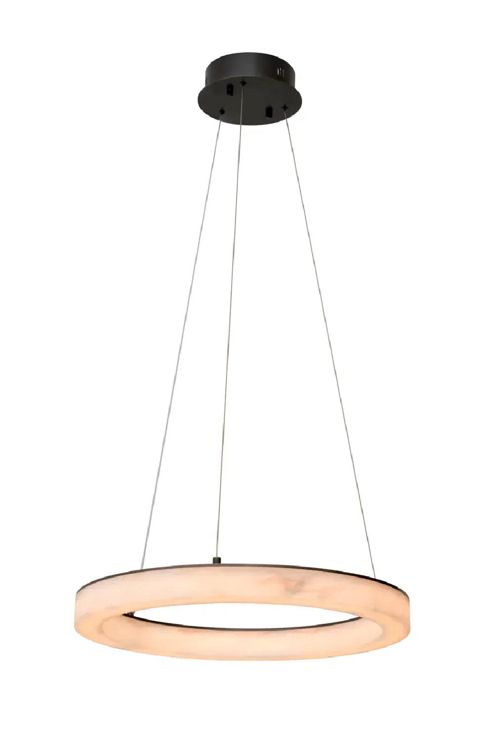 Audrey Modern Round Living Room Alabaster Chandelier Chandelier Kevin Studio Inc