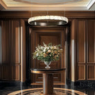 Drake Single-Ring Crystal Chandelier - view 11