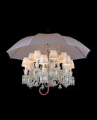 12 Lights Crystal Lighting with Umbrella - Blushlighting