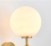 Blushlighting® Modern Glass Wall Lamp in the Ball Shape, Living Room, Bedroom image | luxury lighting | luxury wall lamps