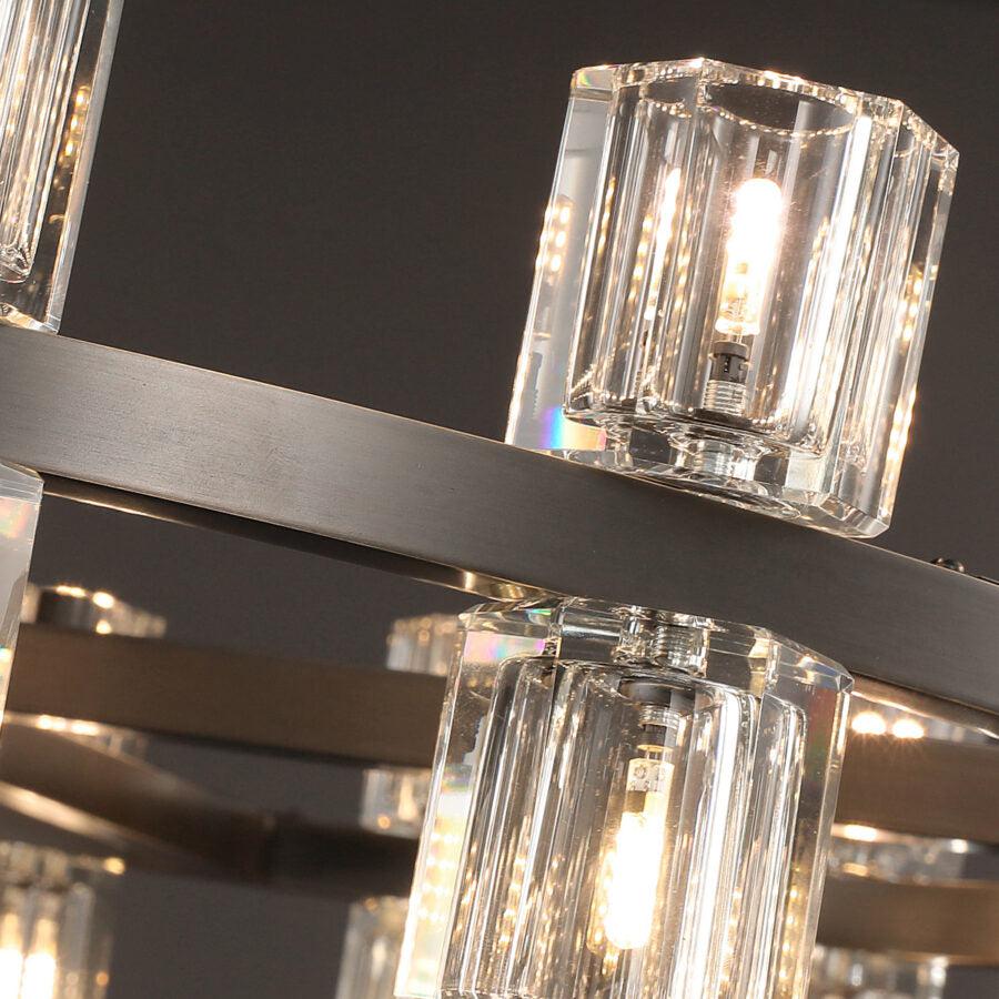 Arcachen Crystal Round Chandelier 60"