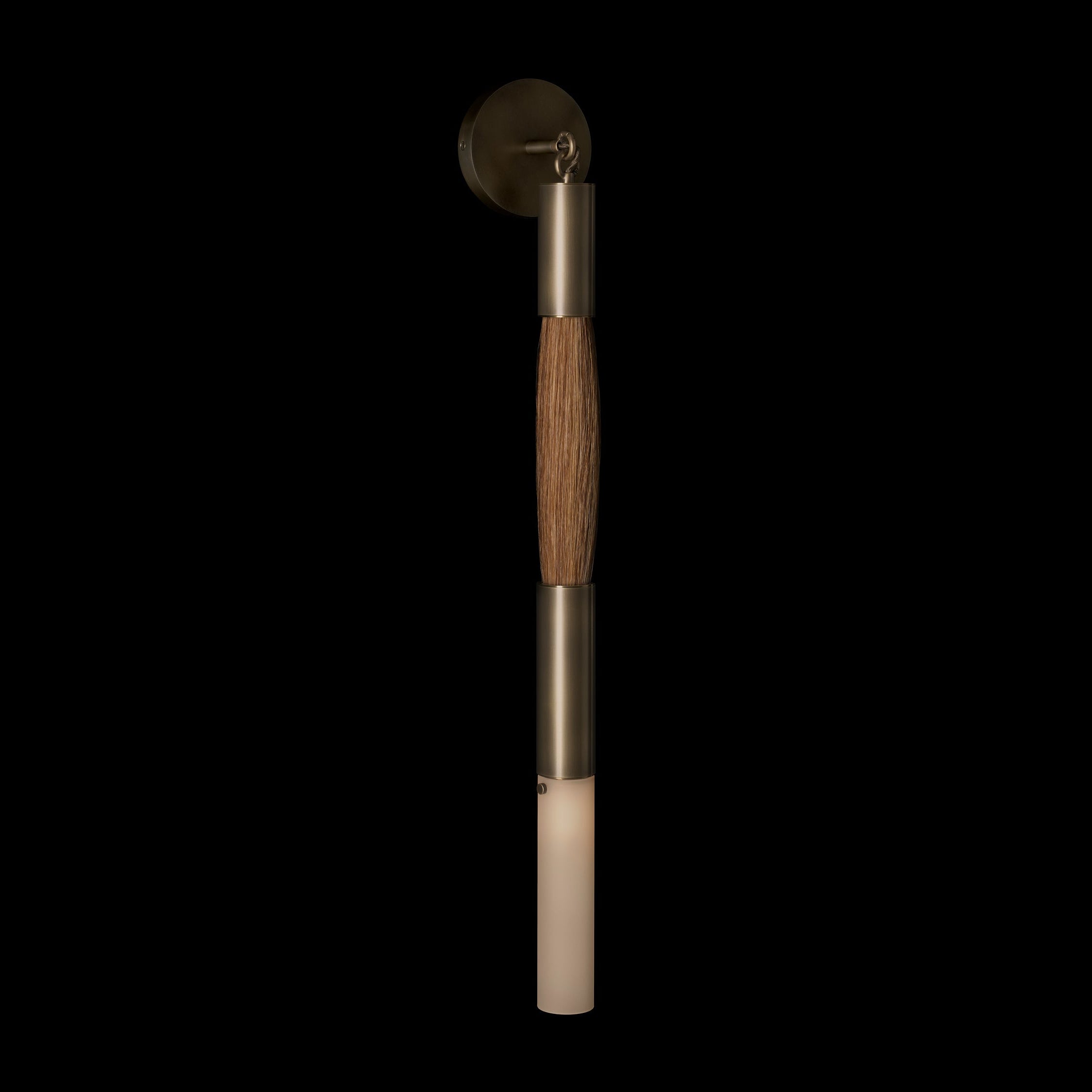 Antonia Horsehair Wall Sconce by Blushlighting