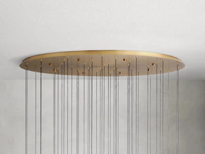 SBUtaire Round Chandelier 58"W