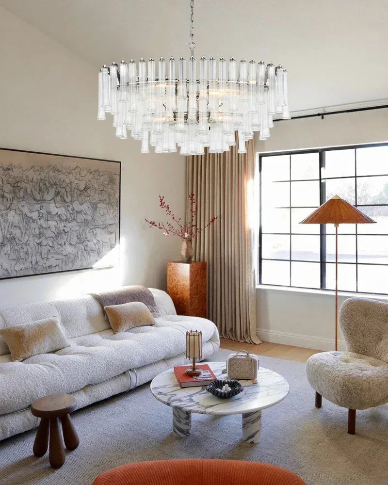 9 Light 20" Wide LED Lorelei Round Tiered Chandelier in Black Chain use for dining room American chandelier