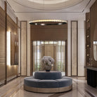 Drake Single-Ring Crystal Chandelier - view 19