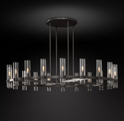 Ravelle Round Chandeliers 60" Modern Chandelier Light