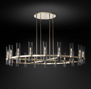 Ravelle Round Chandeliers 60" Modern Chandelier Light